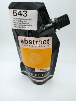 Acrylique Abstract 120ml Jaune de Cad Foncé