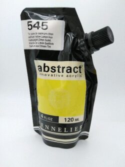 Acrylique Abstract 120ml Jaune de Cad Citron