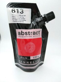 Acrylique Abstract 120ml Rouge de Cad Clair