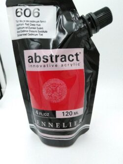Acrylique Abstract 120ml Rouge de Cad Foncé