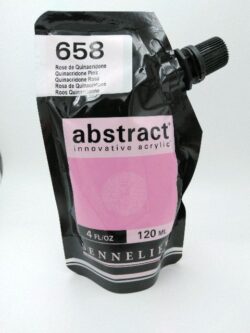 Acrylique Abstract 120ml Rose Quinacridone