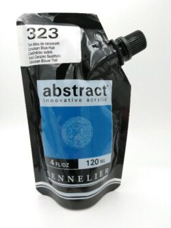 Acrylique Abstract 120ml Bleu Céruléum Imit