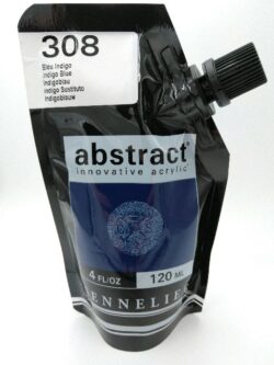 Acrylique Abstract 120ml Bleu indigo