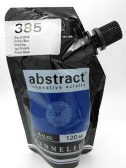 Acrylique Abstract 120ml Bleu Primaire