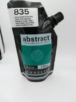 Acrylique Abstract 120ml Vert Cobalt fcé imit