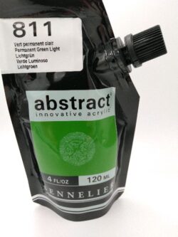 Acrylique Abstract 120ml Vert Permanent Clair