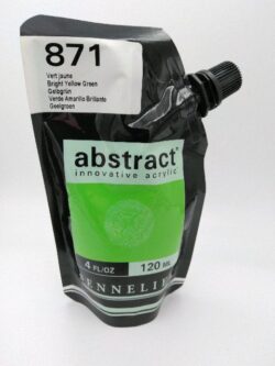 Acrylique Abstract 120ml Vert Jaune