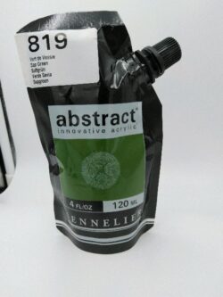 Acrylique Abstract 120ml Vert de vessie