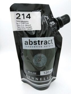 Acrylique Abstract 120ml Terre Verte Brûlée