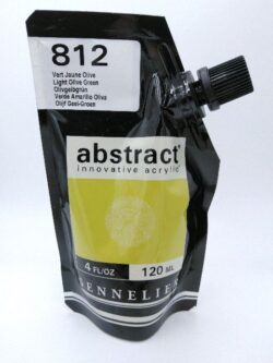 Acrylique Abstract 120ml Vert jaune olive
