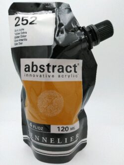 Acrylique Abstract 120ml Ocre Jaune