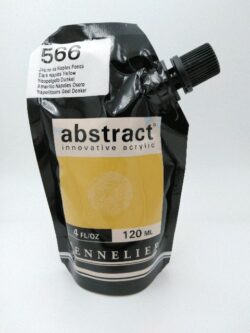 Acrylique Abstract 120ml Jaune de Naples foncé