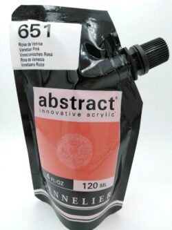 Acrylique Abstract 120ml Rose de Venise