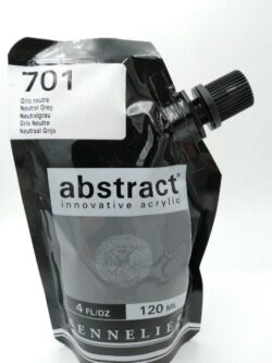 Acrylique Abstract 120ml Gris Neutre
