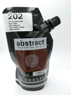 Acrylique Abstract 120ml Terre d'Ombre Brûlée