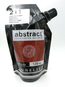 Acrylique Abstract 120ml Terre de Sienne Brûlée