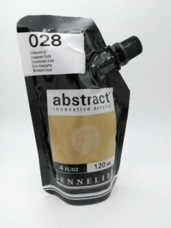 Acrylique Abstract 120ml Iridescent Or