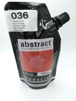 Acrylique Abstract 120ml Iridescent Cuivre