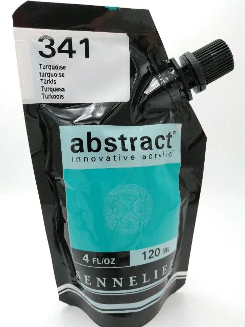 Acrylique Abstract 120ml Turquoise