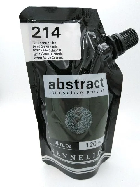 Acrylique Abstract 120ml Terre Verte Brûlée
