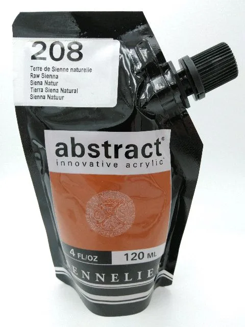 Acrylique Abstract 120ml Terre de Sienne Naturelle