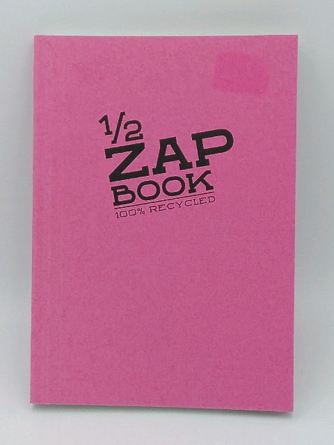 1/2 Zap book encollé A6 80F 80g