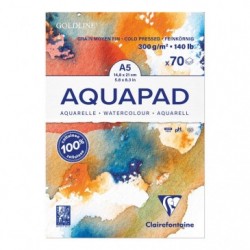 Aquapad grain moyen fin A4 50F 300g