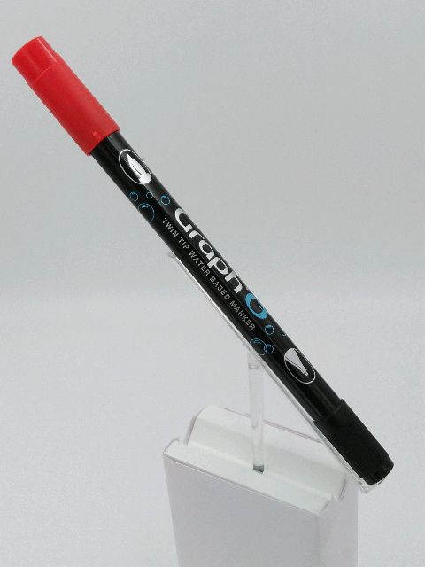 GRAPH'O Feutre pinceau double pointe 5245 - Ruby