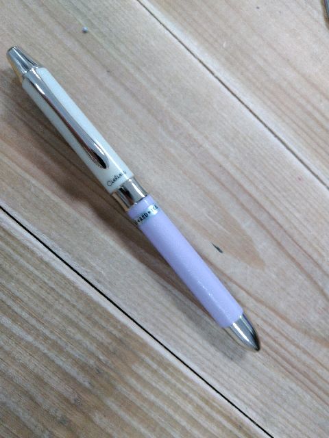 Stylo bille 3 en 1 Cielina Violet pastel