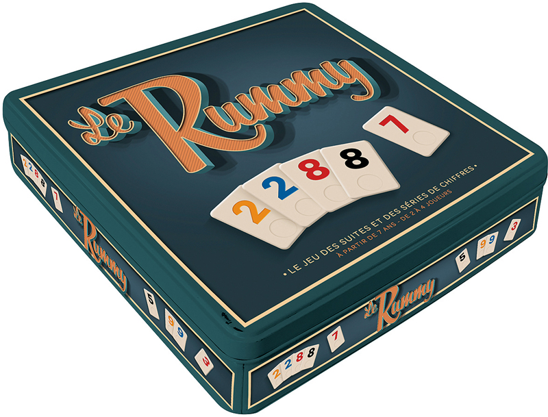 Le Rummy boite métal
