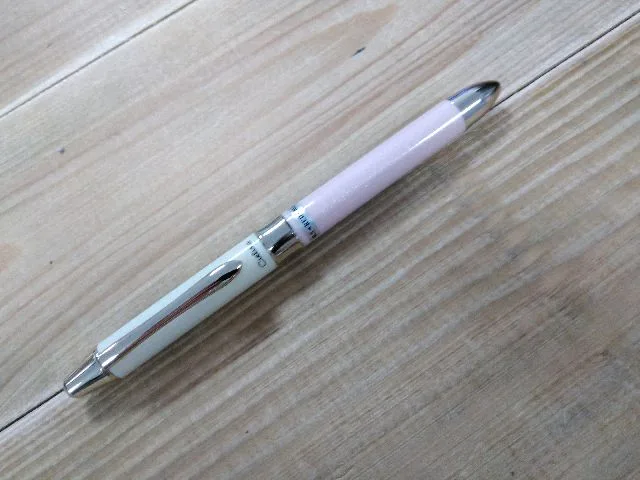 Stylo bille 3 en 1 Cielina Rose pastel