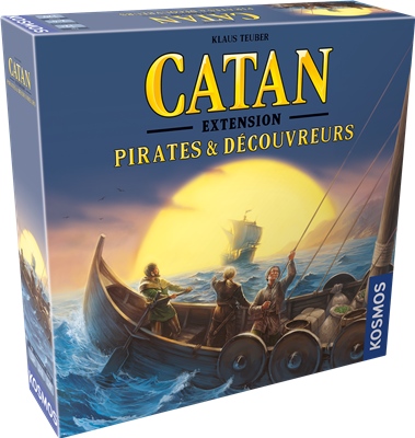 Catan extension Pirates & découvreurs