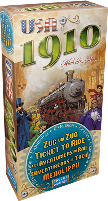 Les aventuriers du rail USA 1910 extension