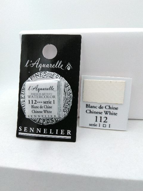 Aquarelle Extra fine Demi Godet Blanc de Chine S1
