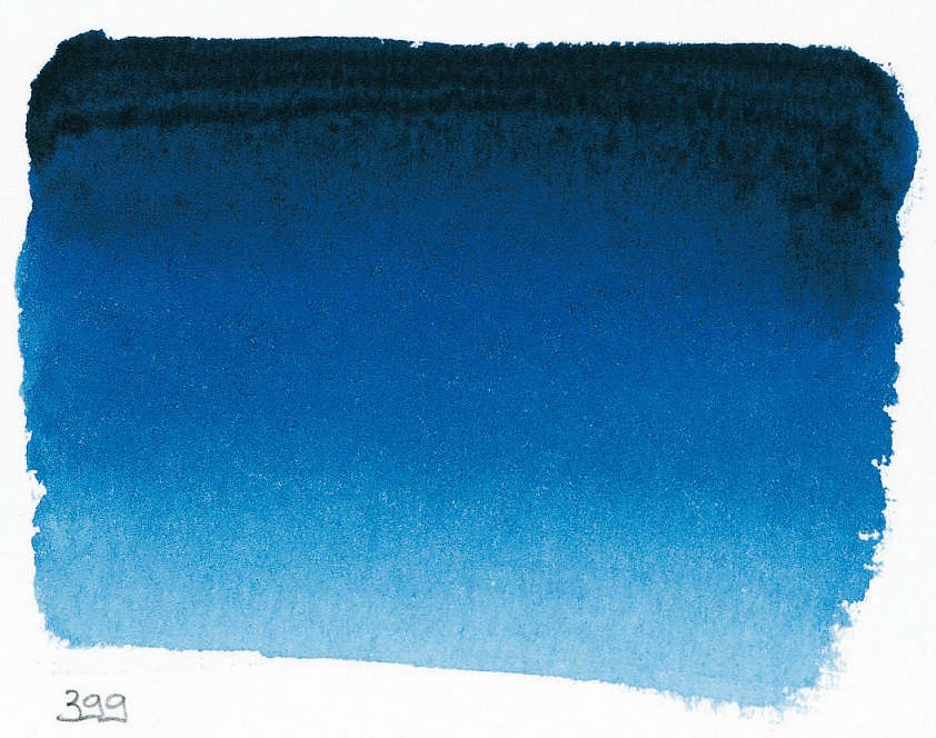 Aquarelle Extra fine Demi Godet Bleu Sennelier Phtalo Rouge S1