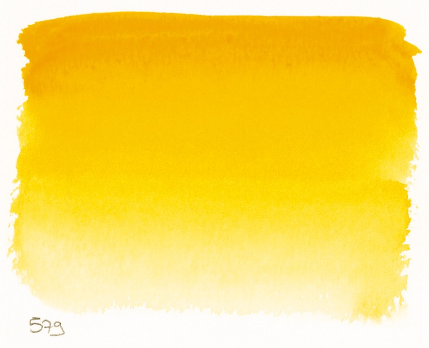 Aquarelle Extra fine Demi Godet Jaune Sennelier Foncé S1