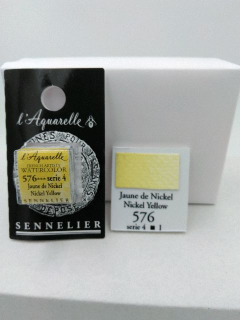 Aquarelle Extra fine Demi Godet Jaune de Nickel S4 – Image 2