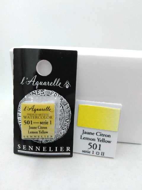 Aquarelle Extra fine Demi Godet Jaune Citron S1 – Image 2