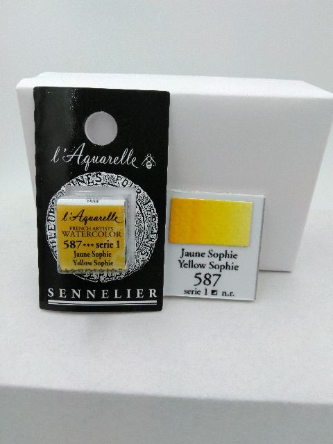Aquarelle Extra fine Demi Godet Jaune Sophie S1 – Image 2
