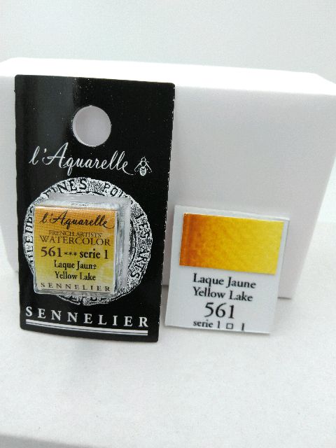 Aquarelle Extra fine Demi Godet Laque Jaune S1 – Image 2
