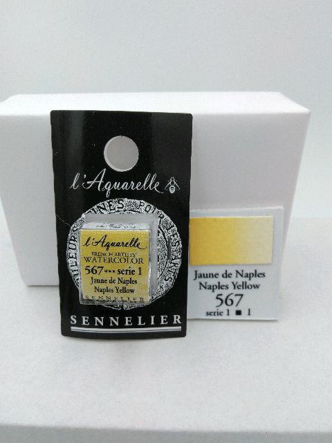 Aquarelle Extra fine Demi Godet Jaune de Naples S1 – Image 2