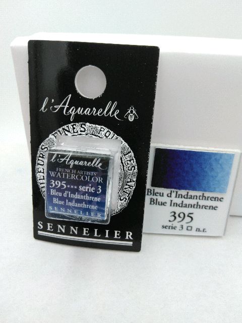 Aquarelle Extra fine Demi Godet Bleu d'Indanthrene S3 – Image 2