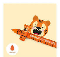 Legami Stylo encre effaçable Tigre Encre Orange