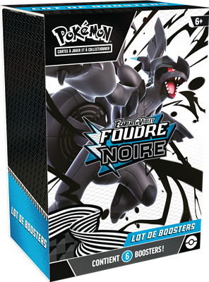 Pokemon Bundle 6 boosters EV Foudre noire