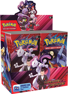 Pokemon EV10 Rivalités destinées Booster 10 cartes