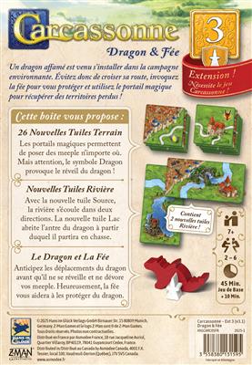 Carcassonne : Dragon & fée extension – Image 2