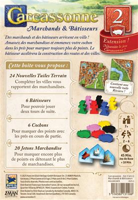 Carcassonne : Marchands et batisseurs extension – Image 2
