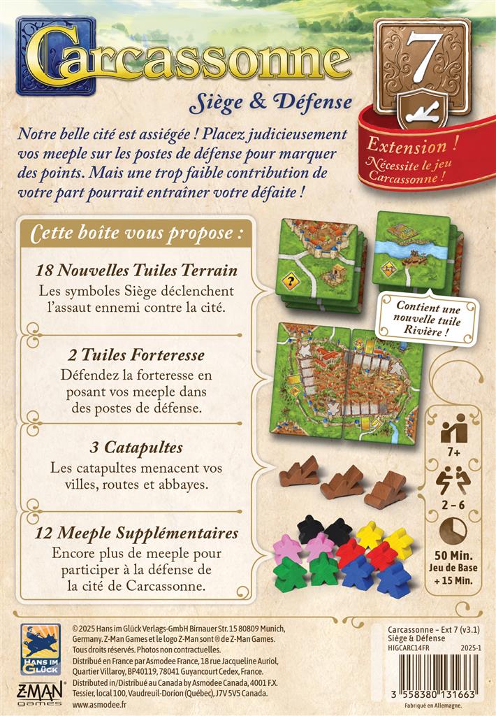 Carcassonne : Siège et défense extension – Image 2