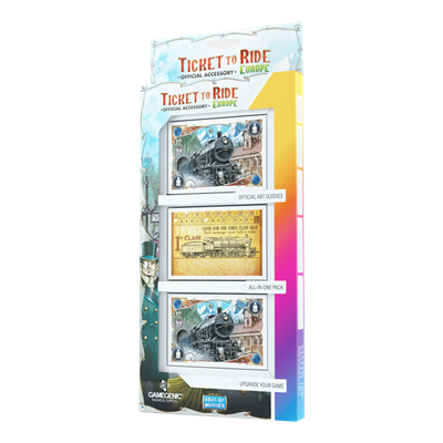 Pack sleeves Les aventuriers du rail Europe