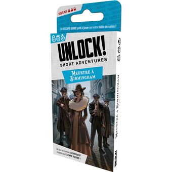 Unlock! Short adventures Meurtre à Birmingham